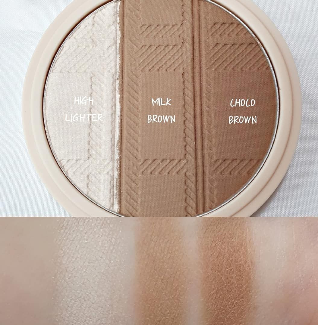 Phấn Highlight Và Tạo Khối Black Rouge Up And Down Triple Contouring