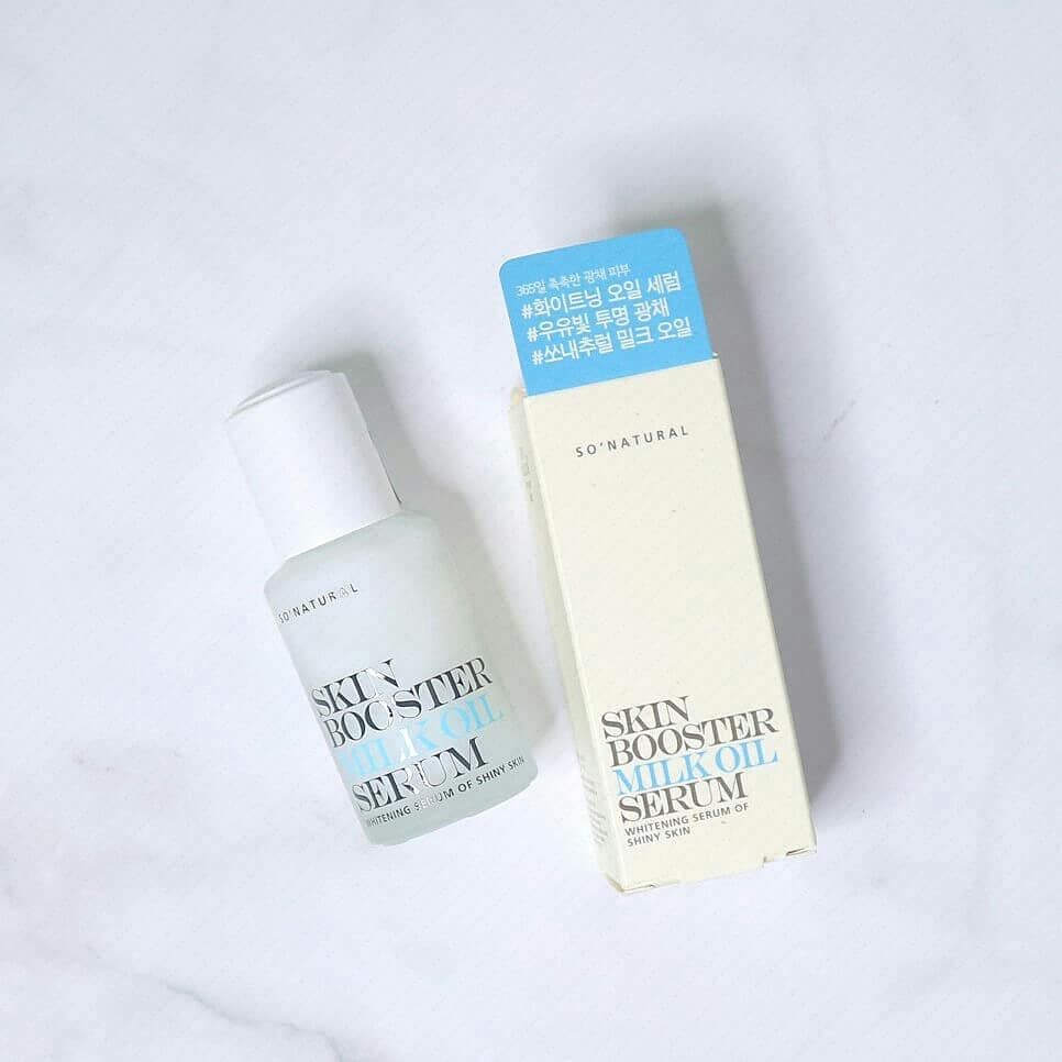  Serum Dưỡng Trắng Da So Natural Skin Booster Milk Oil (30 ml) 