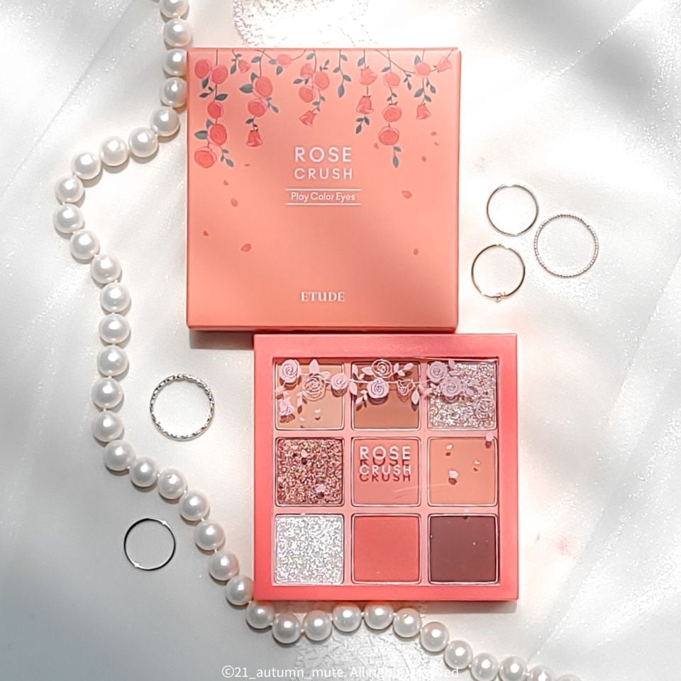 Phấn Mắt 9 Ô Etude House Play Color Eyes Rose Crush
