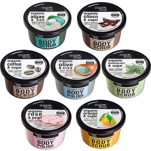 Tẩy Tế Bào Chết Body Organic Shop