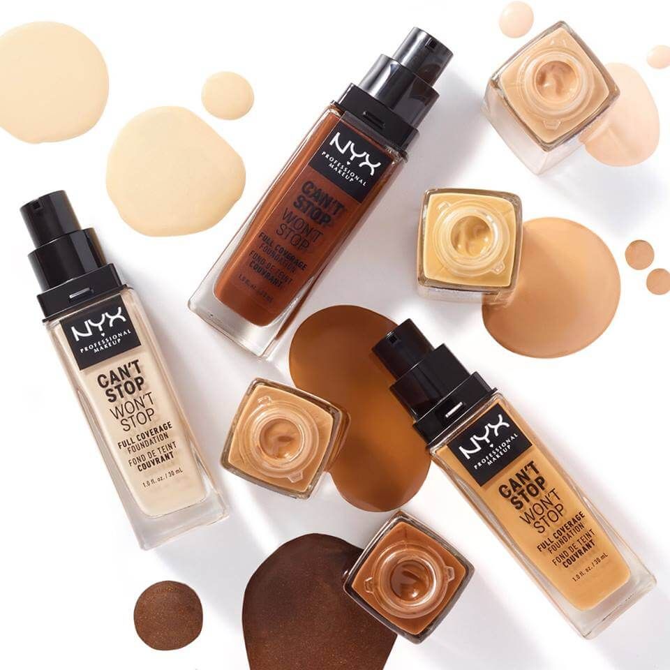 Kem Nền NYX Professional Makeup Can’t Stop Won’t Stop Full Coverage Foundation