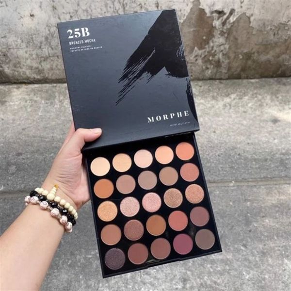  Bảng Phấn Mắt 25 Màu MORPHE Limited Edition 25B Copper Spice 