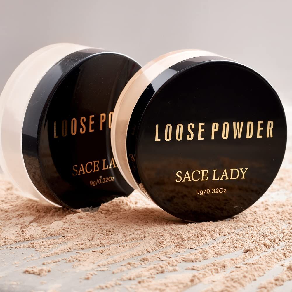  Phấn Phủ Bột Kiềm Dầu Chống Nước SACE LADY Loose Powder 