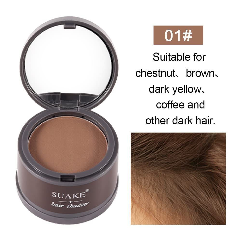  Phấn che khuyết điểm tóc kèm bông dặm SUAKE Powder Hair Shadow Nội Địa Trung 