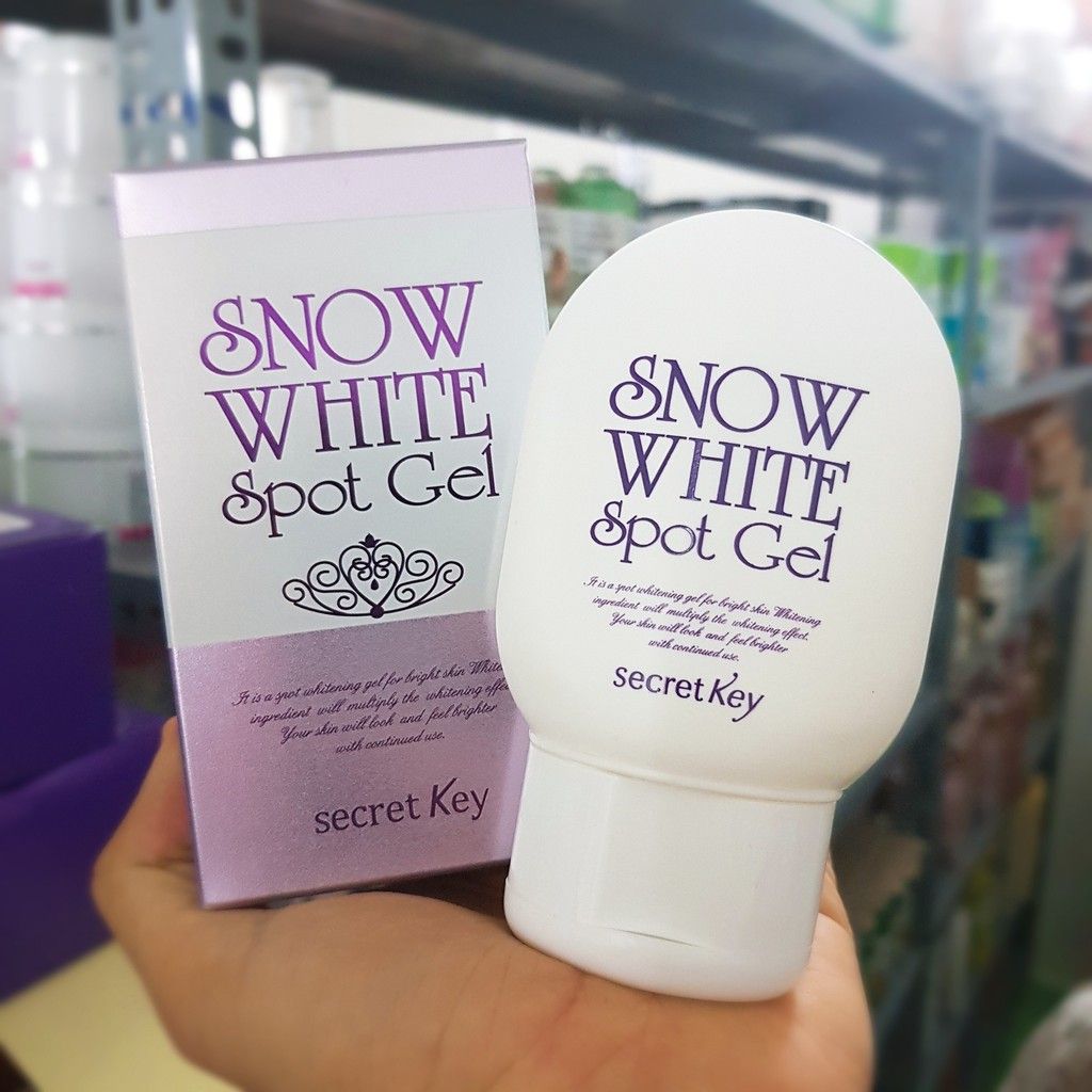  Gel Trị Thâm Nách, Bẹn, Bikini ... SECRET KEY Snow White Spot Gel 65g 