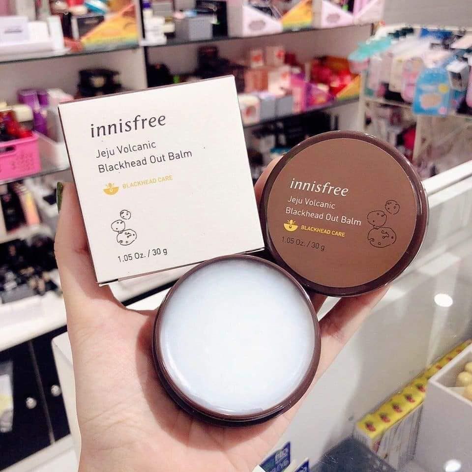  Sáp Trị Mụn Innisfree Jeju Volcanic Black Head Out Balm 