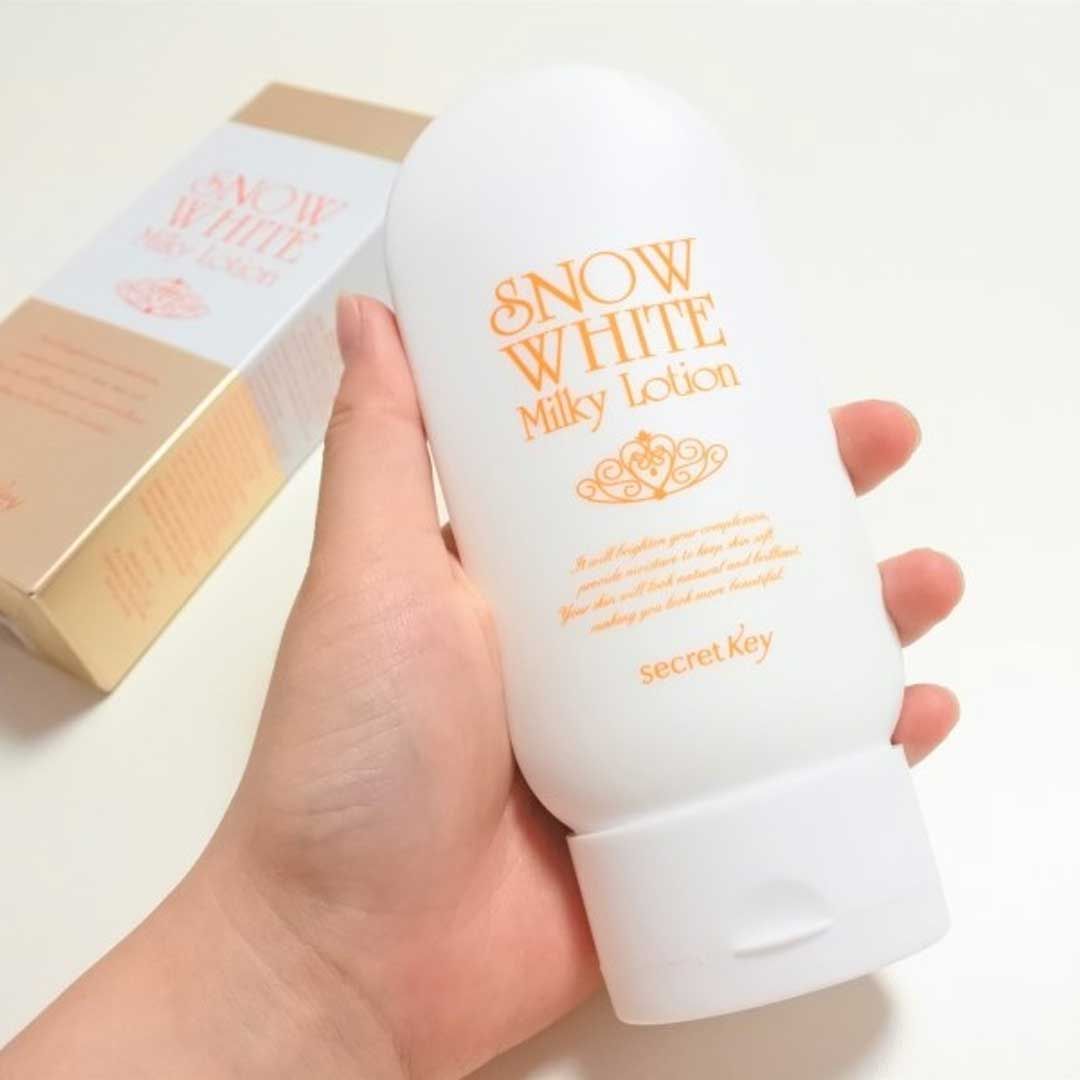  Sữa Dưỡng Thể Trắng Da SECRET KEY Snow White Milky Lotion 120g 