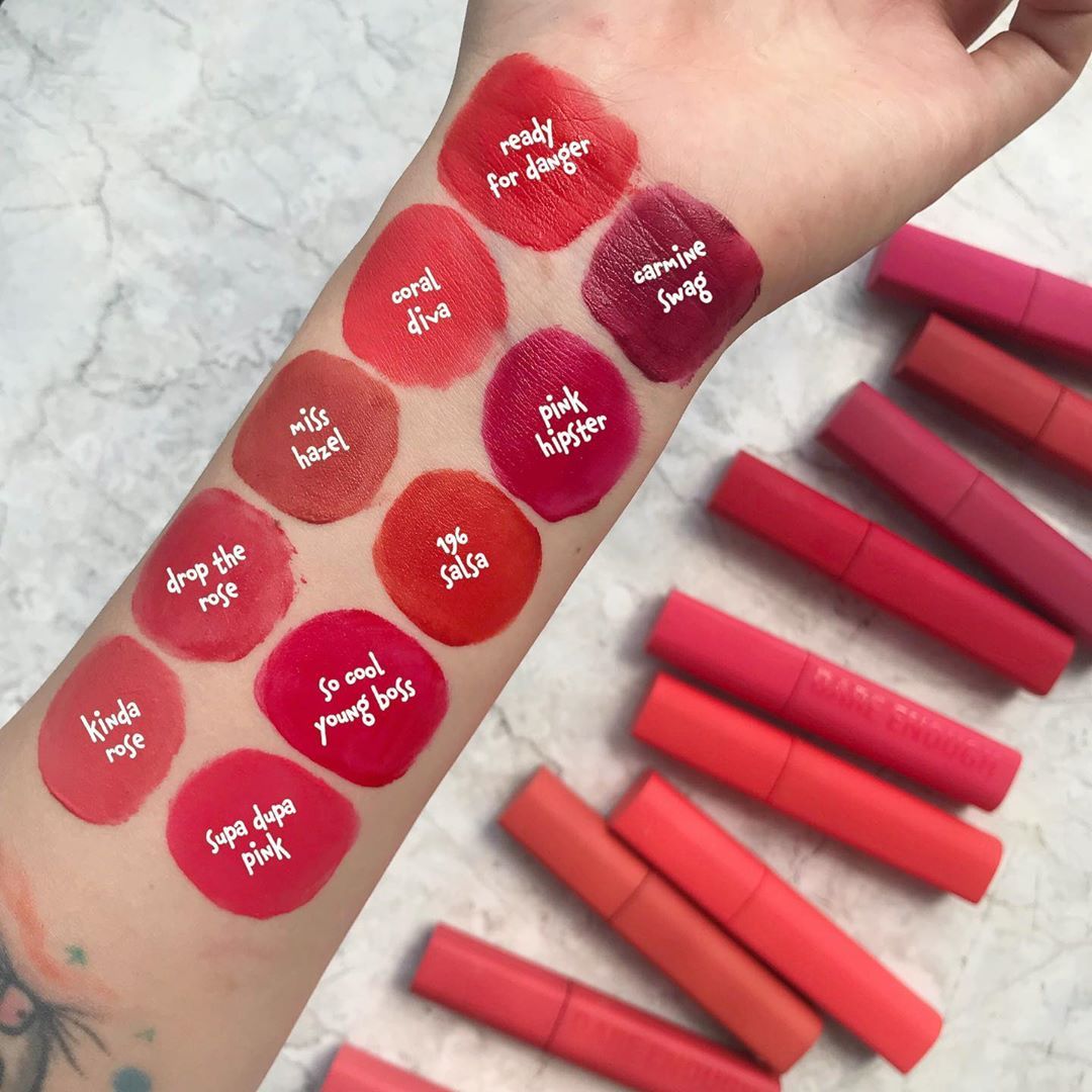 Son lì Missha Dare Tint Moist Velvet