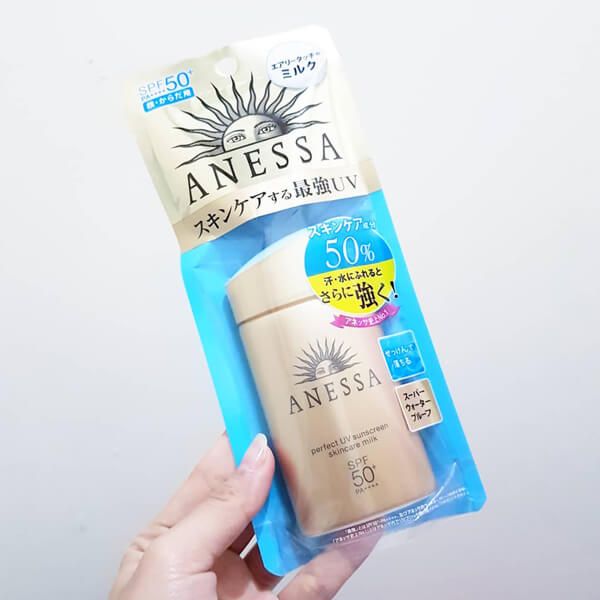 Kem Chống Nắng Anessa Perfect UV Sunscreen Skincare Milk Spf 50+ Pa++++ (không tích điểm)