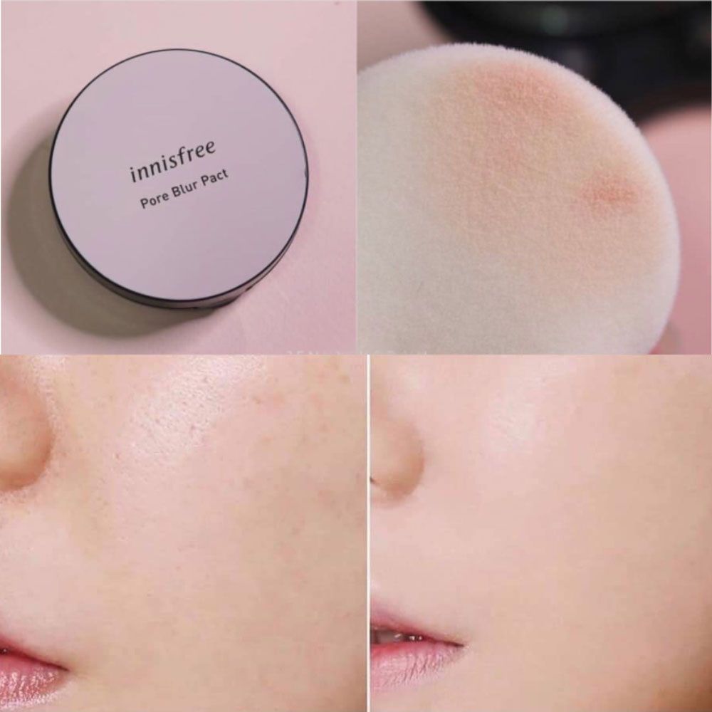 Phấn Phủ Dạng Nén Innisfree Pore Blur Pact Innisfree