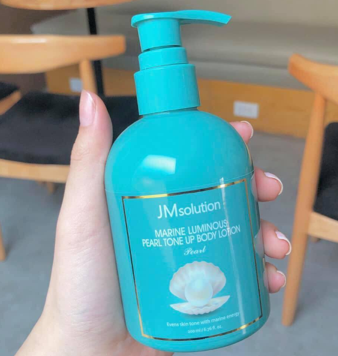 Dưỡng Thể JMsolution Marine Luminous Pearl Tone Up Body Lotion 200ml