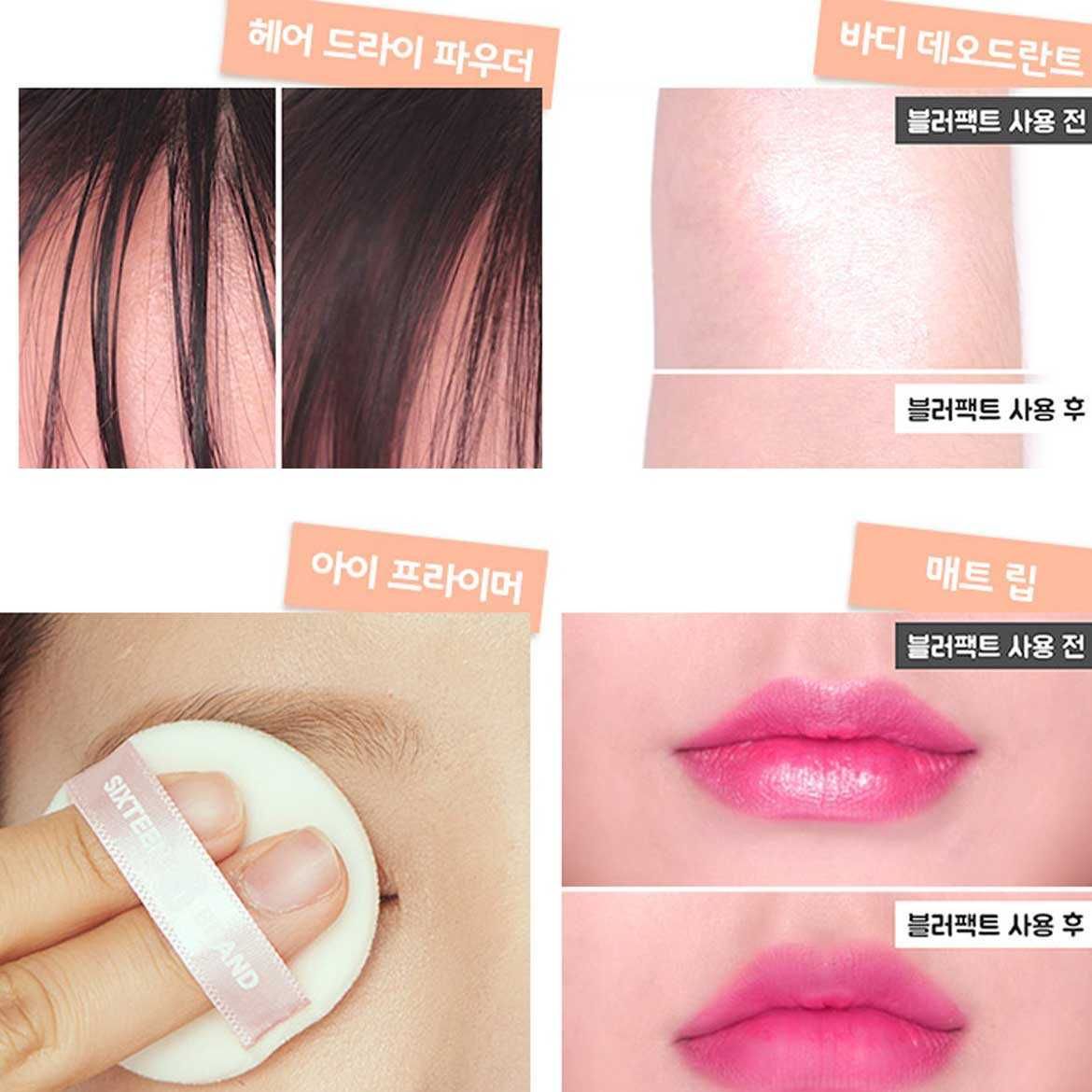 Phấn Phủ Kiềm Dầu 16Brand Blur Pact SPF50+ PA+++