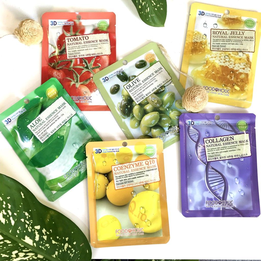 Mặt Nạ 3D FoodaHolic Natural Essence Mask