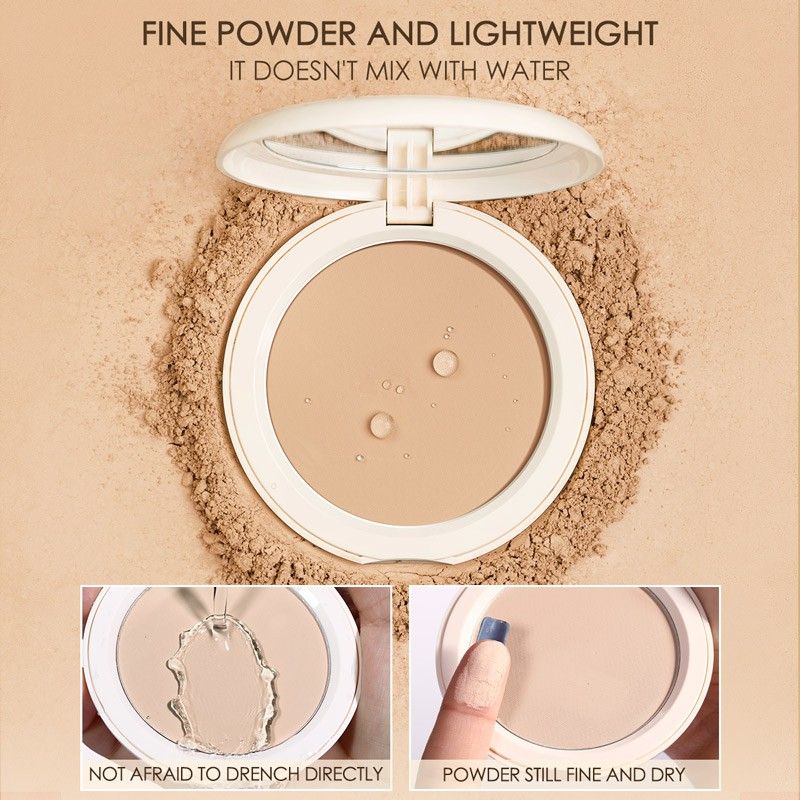  Phấn Nén Kiềm Dầu Mịn Da FOCALLURE Cover Max Two Way Cake Pressed Powder 