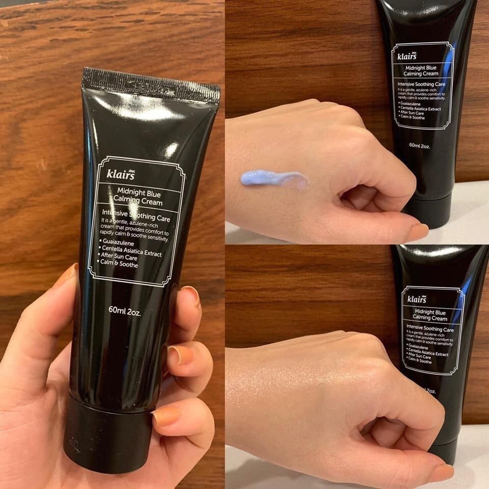 Kem Dưỡng Phục Hồi Da Klairs Midnight Blue Calming Cream 60ml