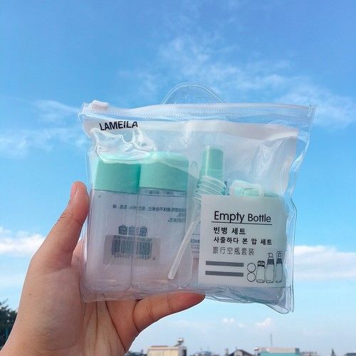  Bộ Chiết Mỹ Phẩm 6 Món Du Lịch LAMEILA Travel Empty Bottles 