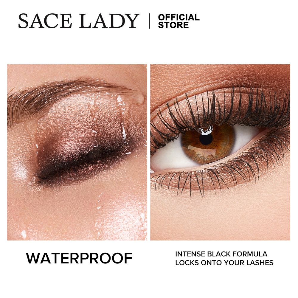  Chuốt Mi Không Trôi Cong Mi Tự Nhiên SACE LADY Lasting Waterproof Mascara Nội Địa Trung 