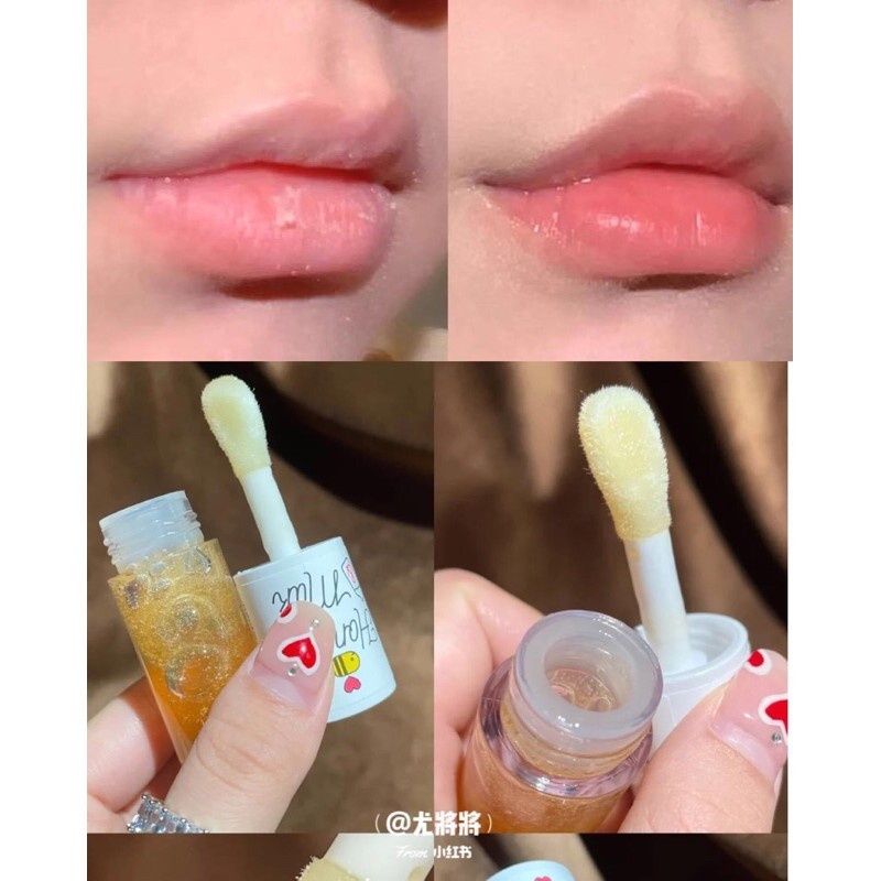 Son Dưỡng Môi Chiết Xuất Cam Mật Ong OULESONG Honey Lip Oil NDT