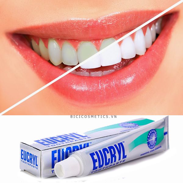  Kem Đánh Răng Giúp Làm Trắng Trắng EUCRYL Toothpaste 