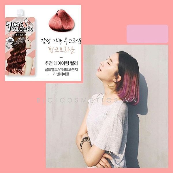 Thuốc nhuộm tóc Missha 7 Days Coloring Hair Treatment