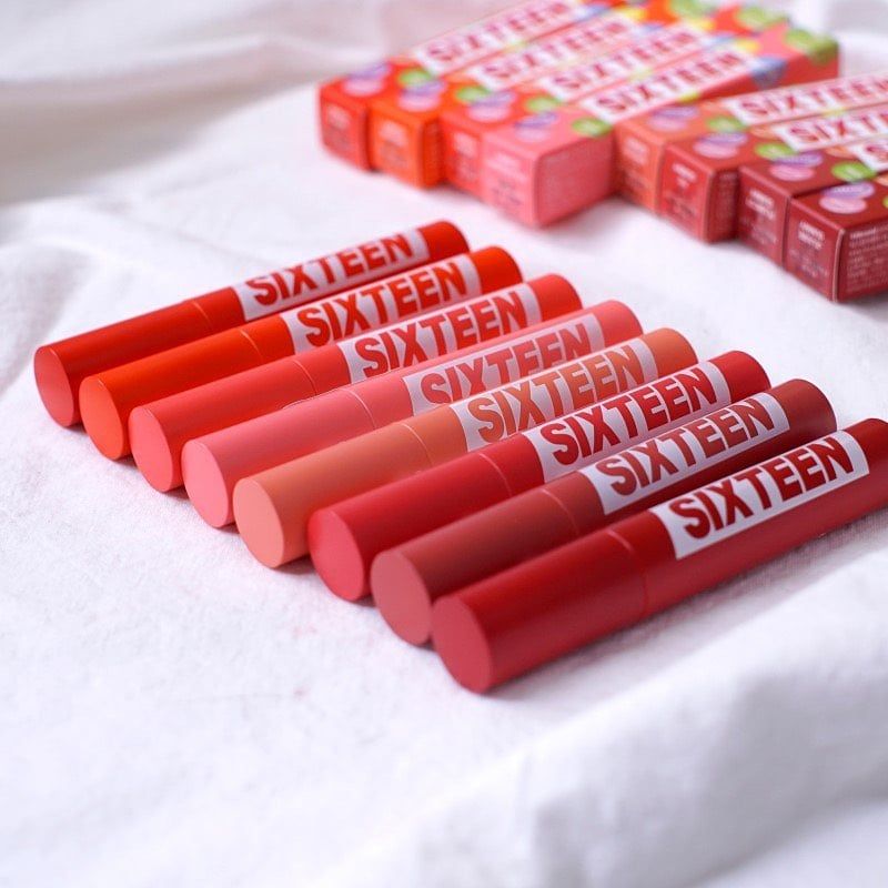 Son Kem Siêu Lì 16Brand Fruit Chu Tint