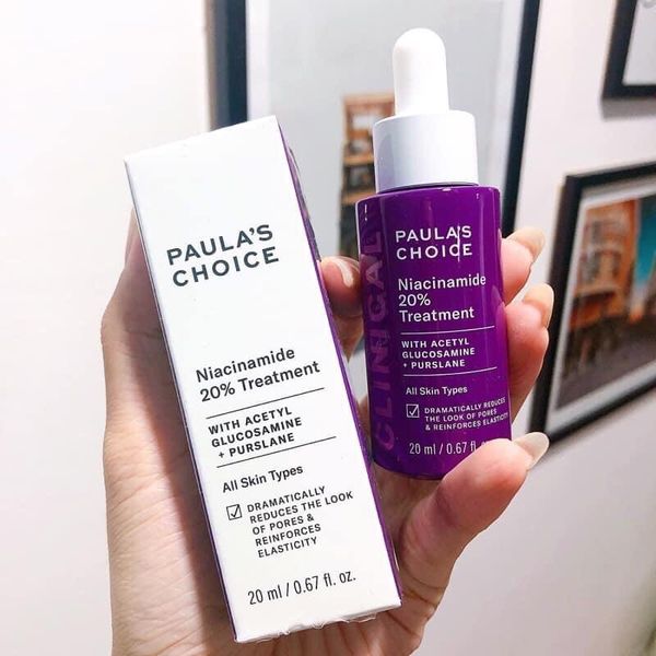  Tinh Chất Sáng Da Se Khít Lỗ Chân Lông PAULA'S CHOICE Niacinamide 20% Treatment (03/2024) 