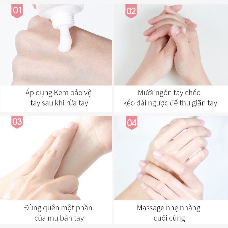 Kem Dưỡng Da Tay & Móng Cấp Ẩm Da VASELINE 24H Deep Moisture Hand & Nail Cream 60ml
