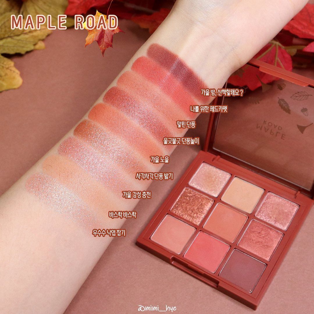 Phấn Mắt 9 Ô Etude House Play Color Eyes Maple Road