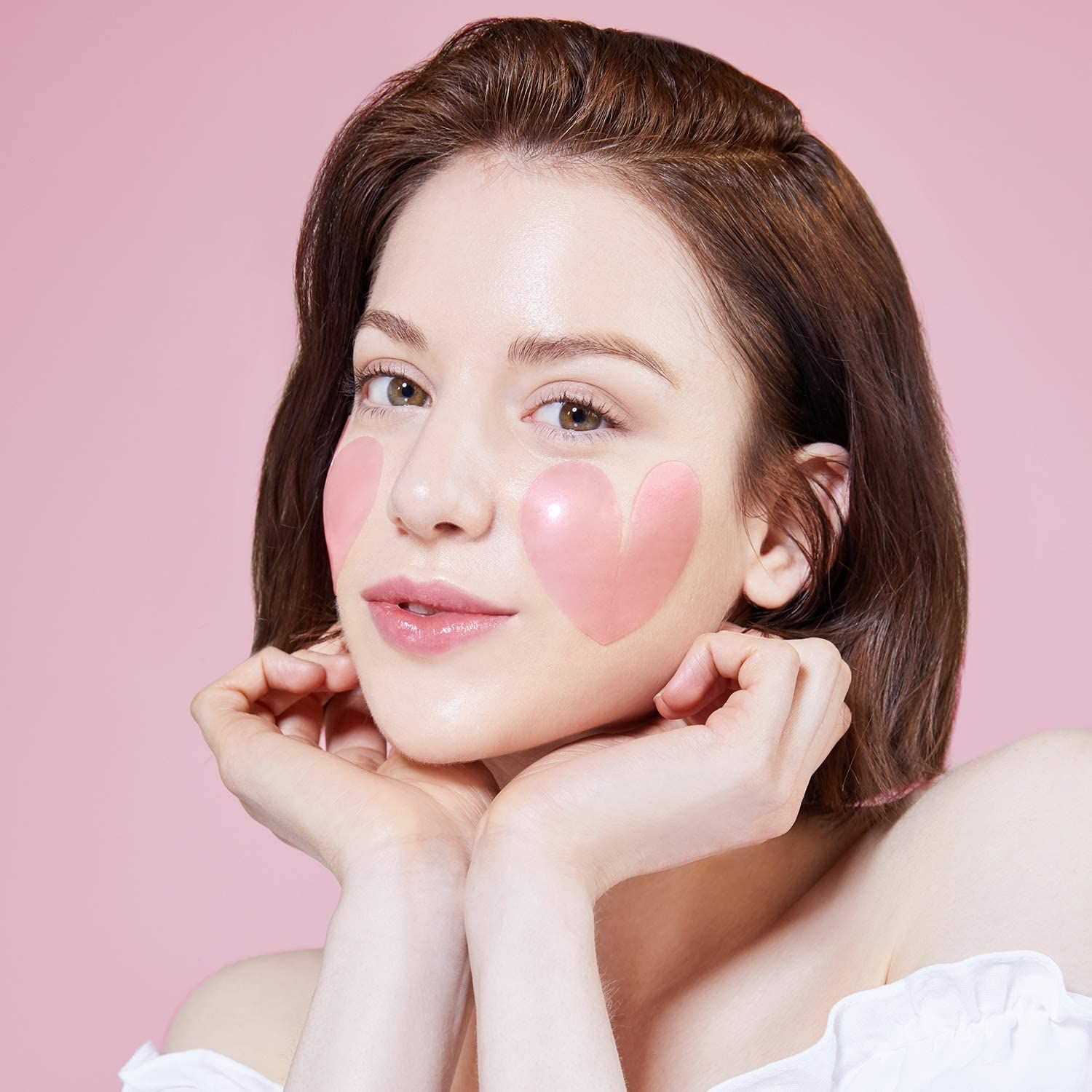 Mặt Nạ Dưỡng Mắt & Má Secret Key Pink Racoony Hydrogel Eye & Cheek Patch