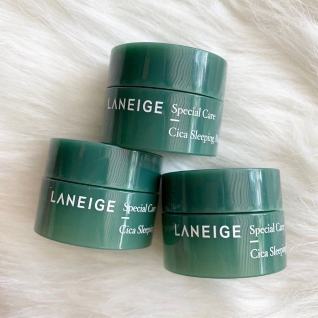  Mặt Nạ Ngủ Phục Hồi Dịu Da LANEIGE Cica Sleeping Mask - Minisize 