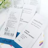  Sample Tinh chất giảm nếp nhăn Innisfree Wrinkle Science Spot Treatment 1ml 