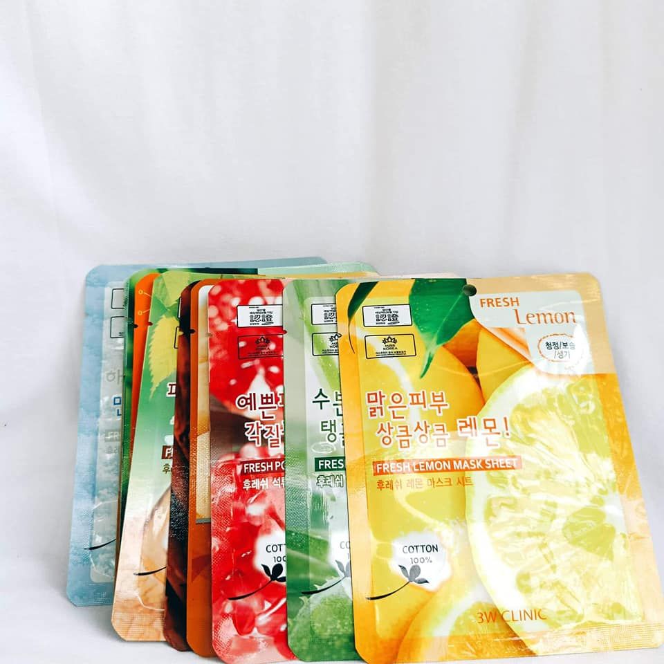 Mặt Nạ 3W Clinic Fresh Lemon Mask Sheet