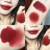  Son Kem Móc Khóa Thỏ Hồng GEGE BEAR Cute Rabbit Velvet Lip Mud Nội Địa Trung 