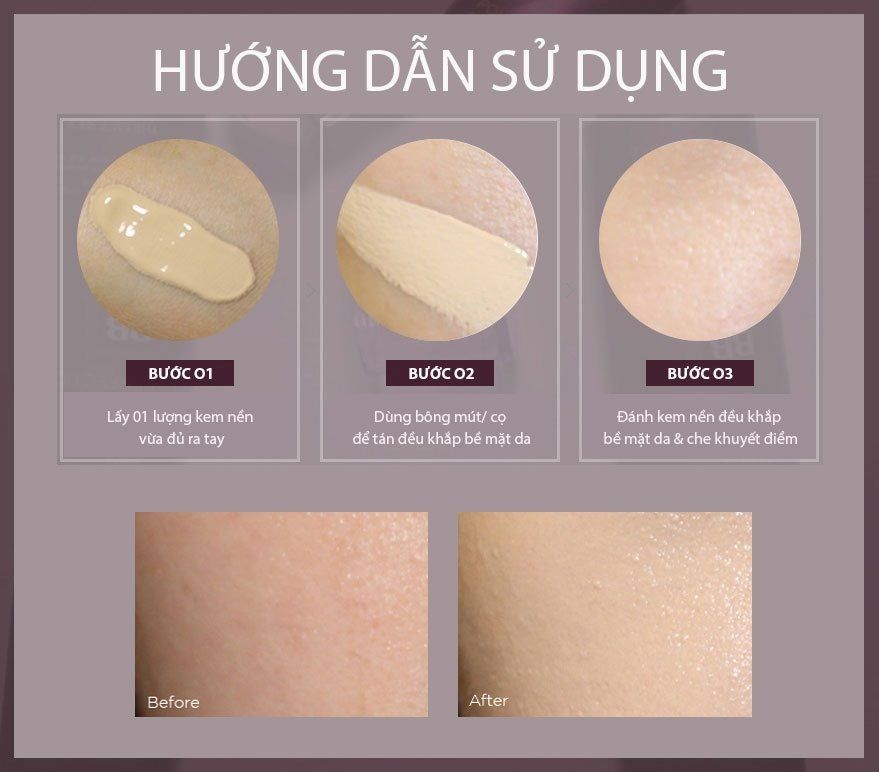  (Size Lớn 40g) BB Cream Tím THEFACESHOP fmgt Power Perfection SPF37 PA++ 