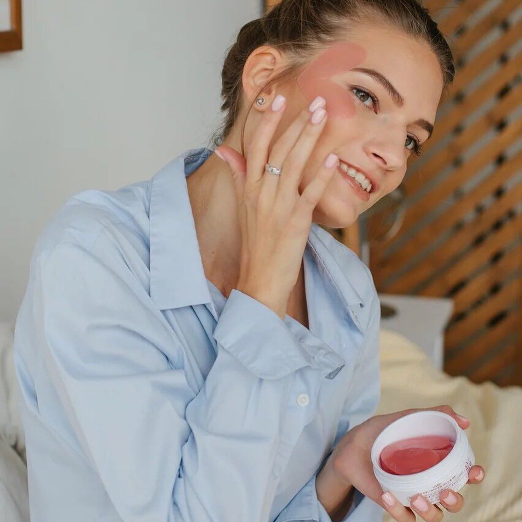 Mặt Nạ Dưỡng Mắt & Má Secret Key Pink Racoony Hydrogel Eye & Cheek Patch
