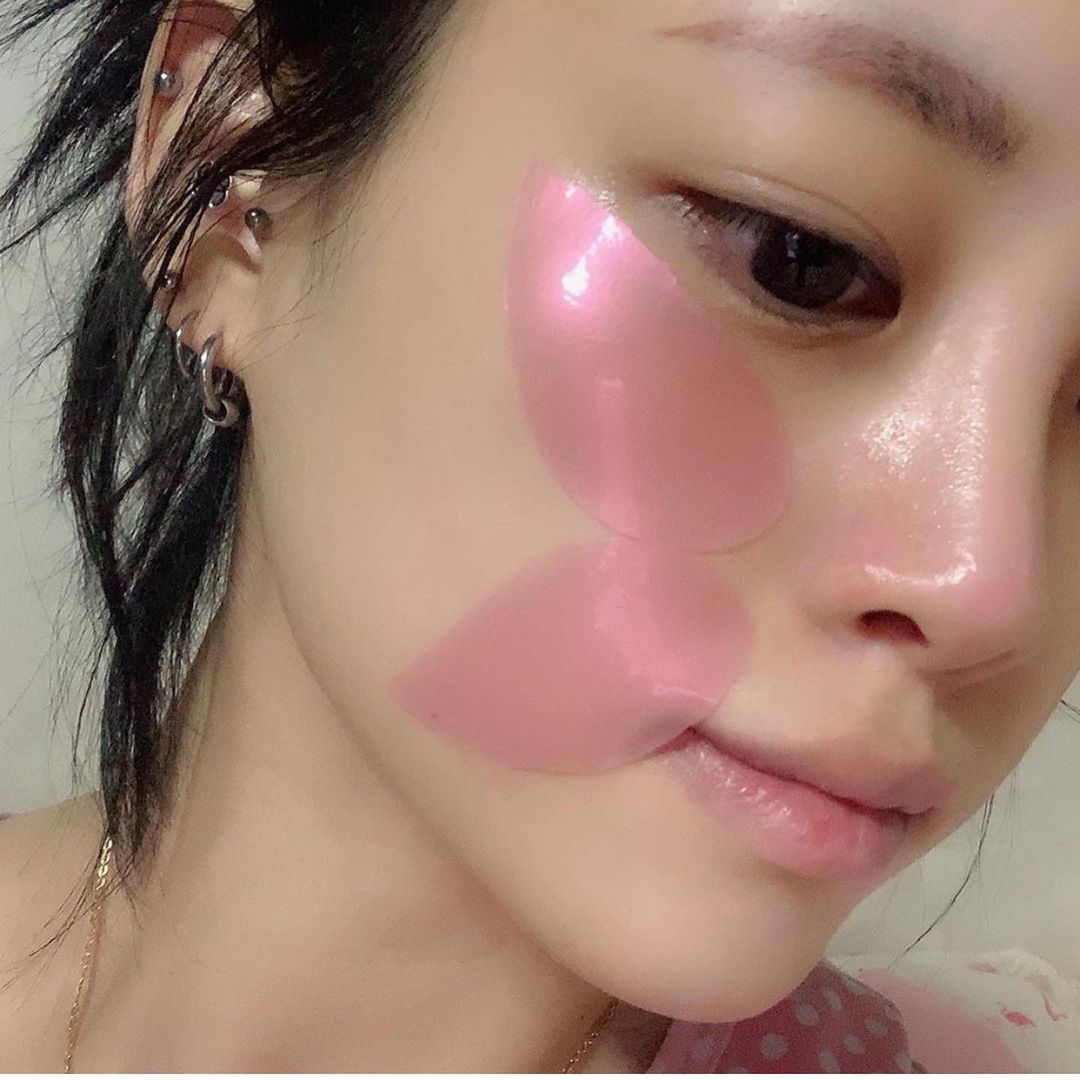 Mặt Nạ Dưỡng Mắt & Má Secret Key Pink Racoony Hydrogel Eye & Cheek Patch
