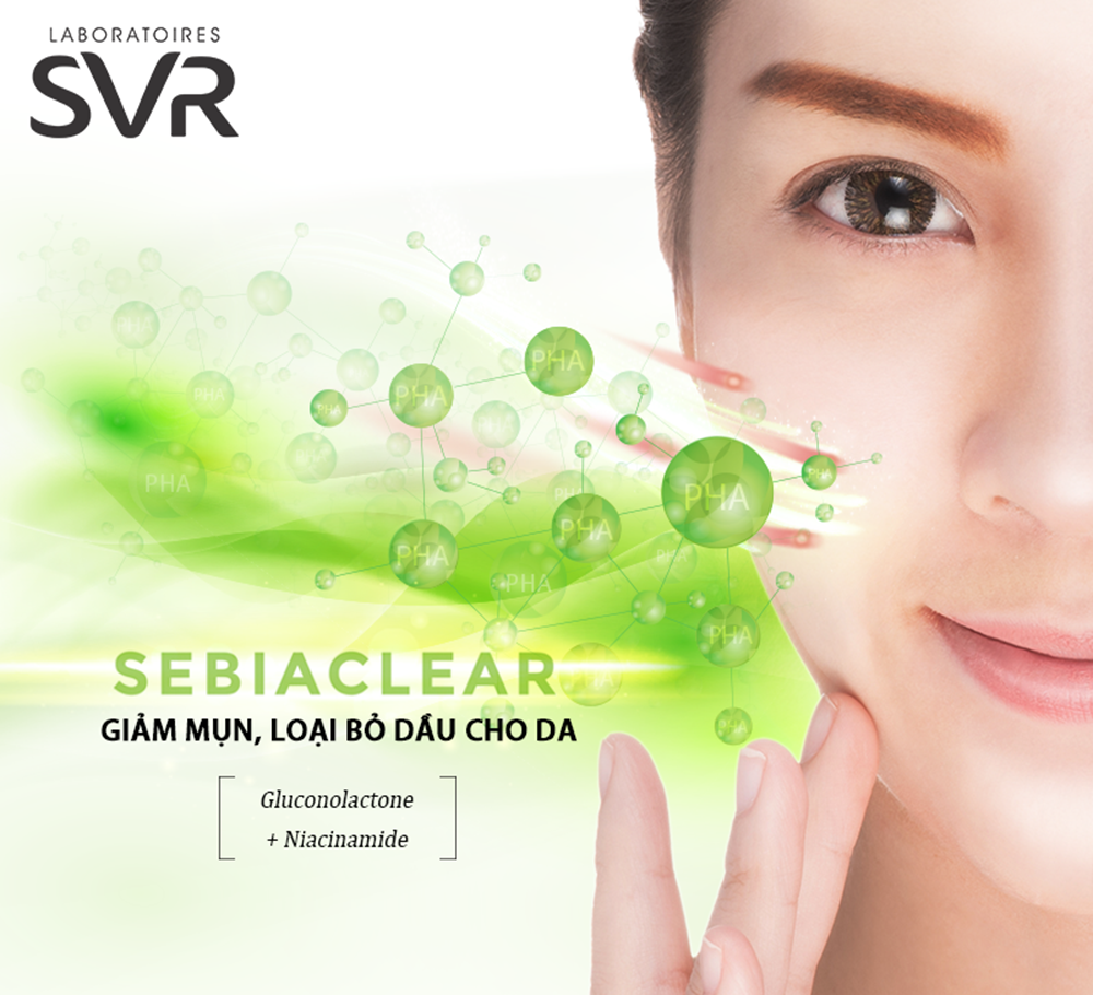 Sửa Rữa Mặt Dành Cho Da Dầu Mụn, Nhạy Cảm, Hỗn Hợp SVR Sebiaclear Gel Moussant (50/200/400ml)