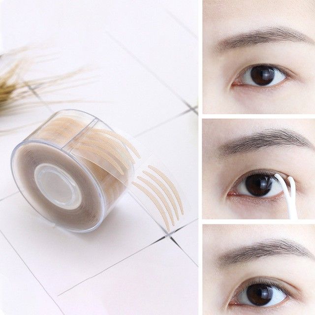  Set Cuộn Kích Mí Lưới Kèm Nhíp và Keo Dán YUEXIU Eyelid Tape Nội Đia Trung 