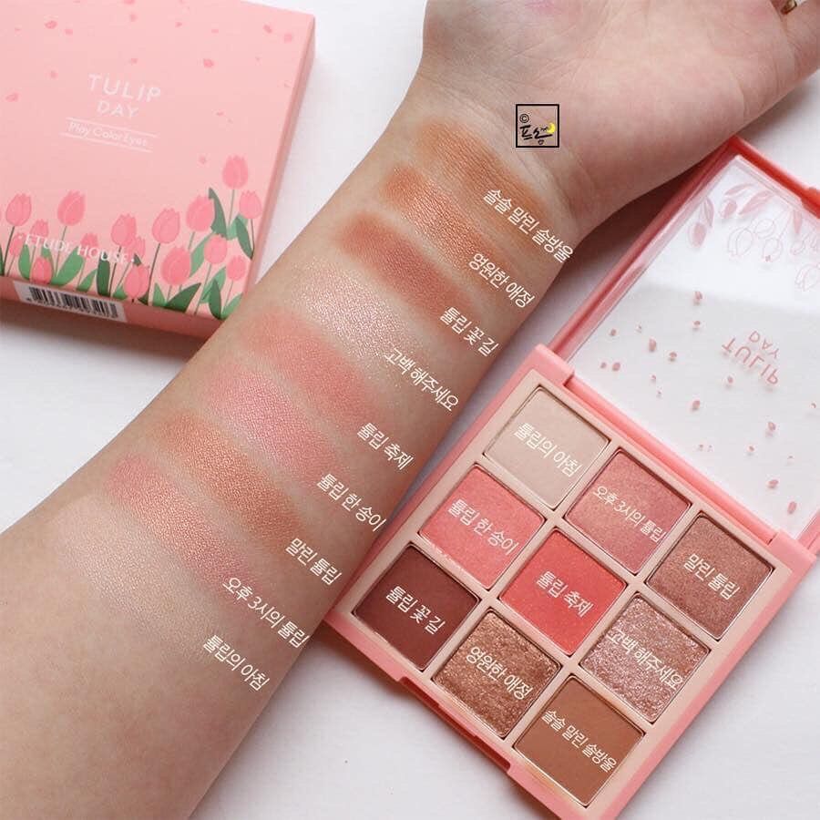 Phấn Mắt 9 Ô Etude House Play Color Eyes Rose Crush