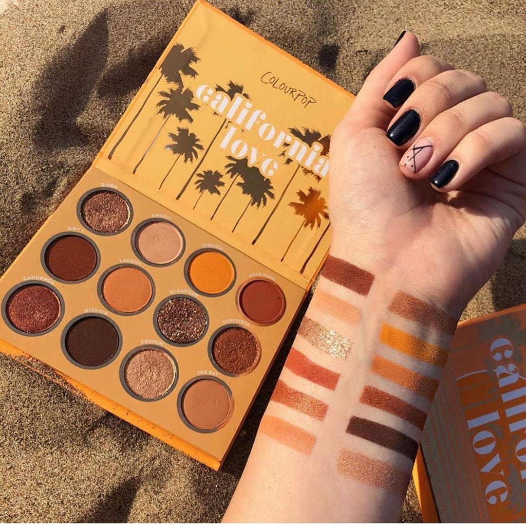 Bảng Phấn Mắt ColourPop California Love Pressed Powder Shadow Palette (không tích điểm)