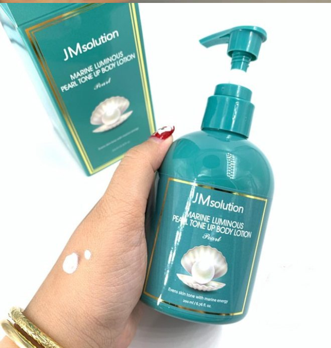 Dưỡng Thể JMsolution Marine Luminous Pearl Tone Up Body Lotion 200ml