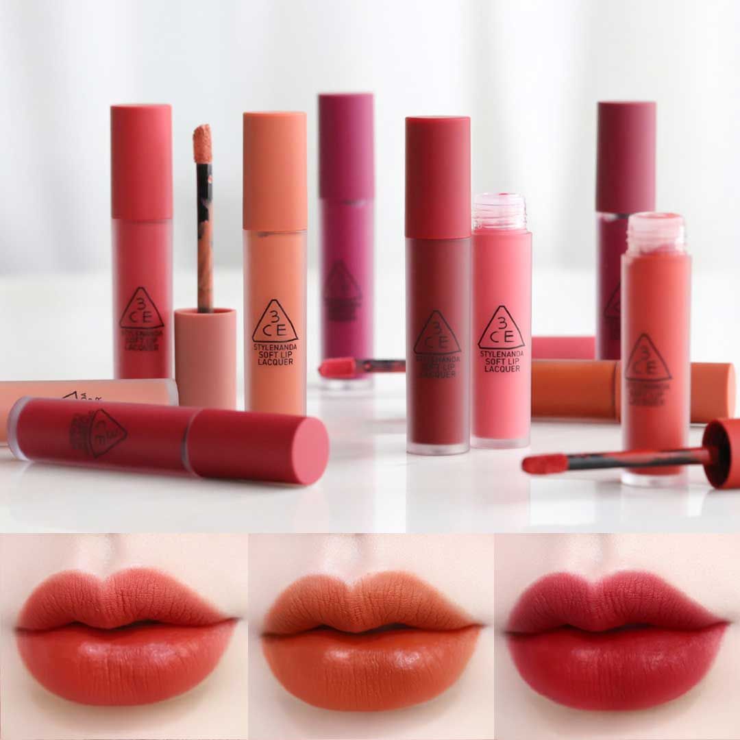 Son Kem Lì 3CE Soft Lip Lacquer