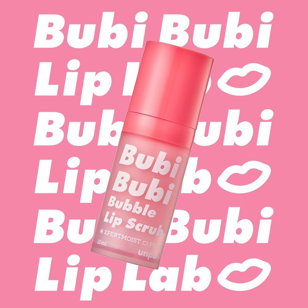 Tẩy Tế Bào Chết Môi Sủi Bọt Bubi Bubi Bubble Lip Scrub (Phiên bản 2021)