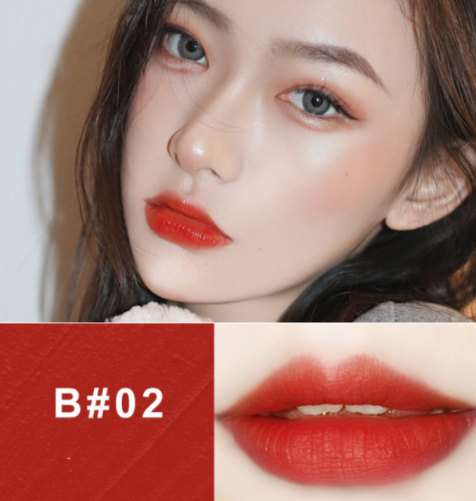  Set 3 Cây Son Kem Lì Nội Địa Trung Maffick Chestnut Velvet Lip Mud 