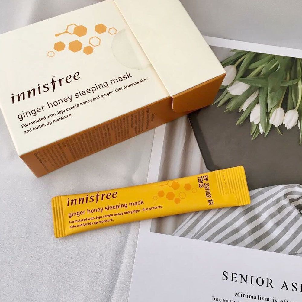 Mặt Nạ Ngủ Innisfree Ginger Honey Sleeping Mask (Lẻ 1 gói)