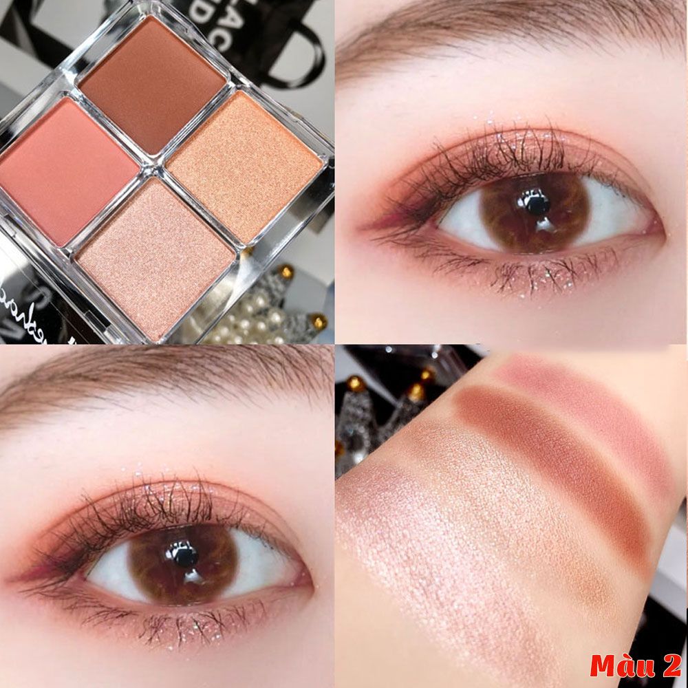 Phấn mắt nội địa trung Lameila 4 ô