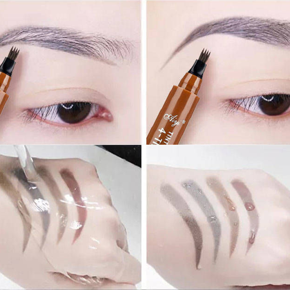  Chì Kẻ Mày Gẩy Sợi Suake 4 Ngòi Nét Mảnh Eye Brow Contouring Nội Địa Trung Chính Hãng 