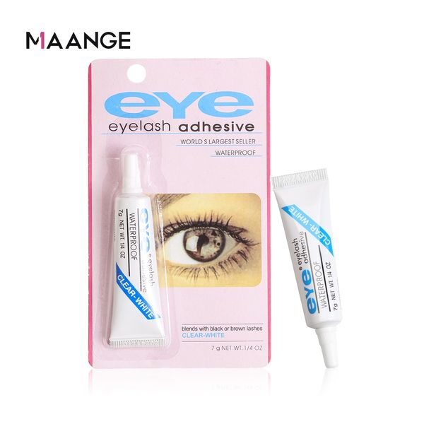  Kéo Dán Mi Giả MAANGE Eyelash Adhesive Clear-White Nội Địa Trung 
