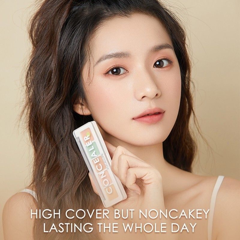 Bảng Triệt Sắc Che Khuyết Điểm 5 Ô FOCALLURE Color Concealer Palette | FA-172