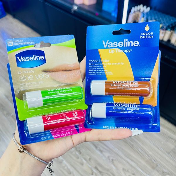  Son Dưỡng Dạng Thỏi VASELINE Lip Therapy Balm Sticks 